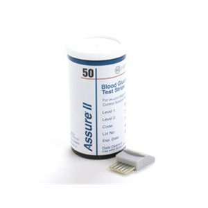  Assure II Diabetic Test Strips   Box of 50 Health 