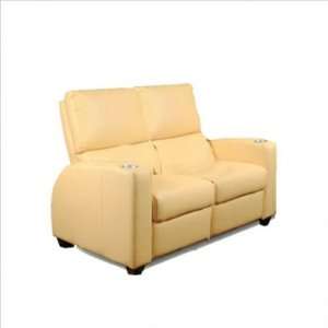   LOVESEAT Deco Penthouse Home Theater Loveseat with Optional Motor