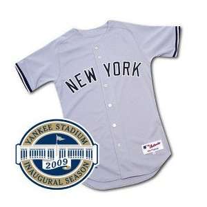   Yankees Authentic 2009 Road Grey On Field Jersey