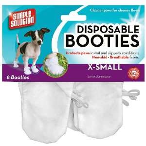 Simple Solution Disposable Dog Booties   X Small