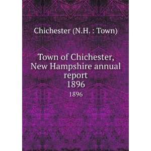 com Town of Chichester, New Hampshire annual report. 1896 Chichester 