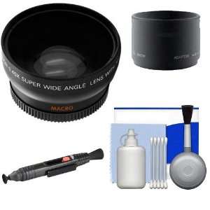  Lens Kit Includes .45X Professional Wide Angle HD Lens 