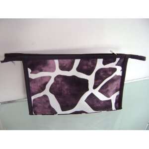    Purple Giraffe BAG Make up Bag Purse Make up Pouch Case Beauty