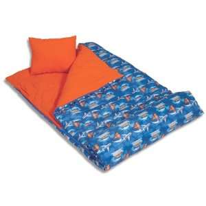  Wildkins Boys Trains, Planes and Boats Sleeping Bag Toys 