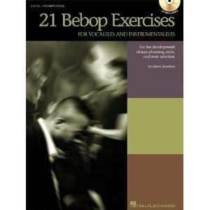  21 Bebop Exercises   For Vocalists and Instrumentalists   Voice 