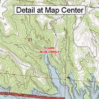  USGS Topographic Quadrangle Map   Oraville, Illinois 