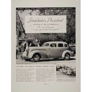  1936 Ad Studebaker President National Economy Classic 
