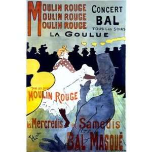  Henri De Toulouse lautrec   Moulin Rouge Giclee on acid 