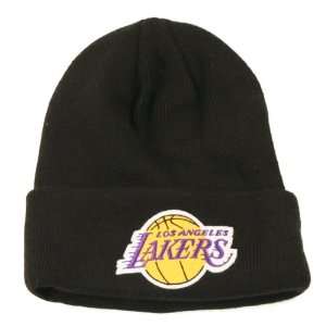   Los Angeles Lakers Classic Cuffed Knit Hat (Black)