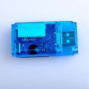  Hotsale 2.0 Card Reader (blue 56x30x13mm)