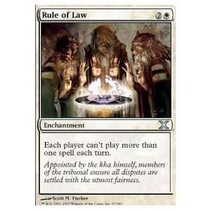  Rule of Law 10th Edition Foil Toys & Games