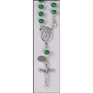  Irish St. Patrick Rear View Mirror Rosary 