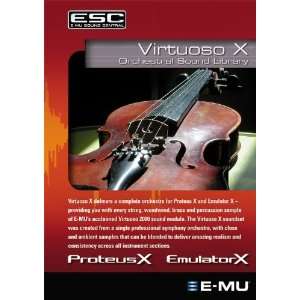  E MU EM8680 Virtuoso X Emulator X2/Proteus X2 Orchestral 