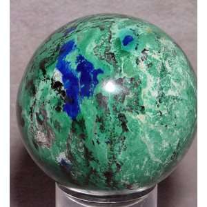  Azurite and Malachite Natural Crystal Sphere   Argentina 