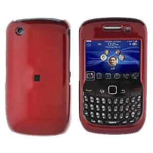  Premium   Blackberry 8520/Curve/9300 Solid Red Cover 