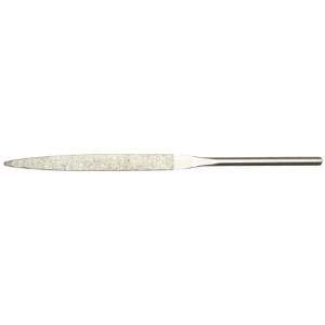 PFERD Needle File, Diamond Grit, Half Round, Medium, 5 1/2 Length 