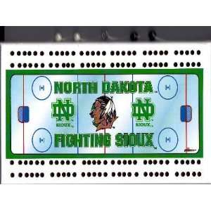   Dakota UND Fighting Sioux Hockey Cribbage Board