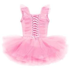  Hoter® Sweet Pink Princess Ballet Tutu Dress With Back 