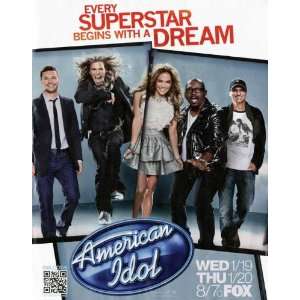  American Idol Poster TV 11 x 14 Inches   28cm x 36cm Randy 