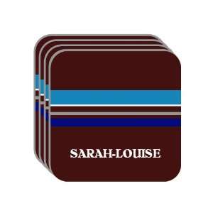  Personal Name Gift   SARAH LOUISE Set of 4 Mini Mousepad 