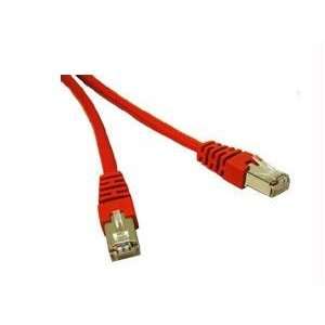  10ft CAT5e Shielded Patch Cable Red Electronics