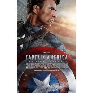  Captain America Movie Poster Double Sided Original 27x40 