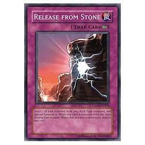  Yu Gi Oh Release from Stone   Gladiators Assault Toys 