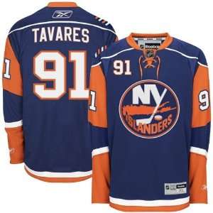  New York Islanders #91 John Tavares Royal Blue Premier Hockey Jersey 