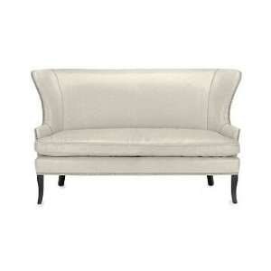  Home Chelsea Wing Settee, Two Tone Oxford, Antique White, Antique 