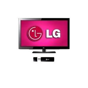  LG 42LD550 42 LCD HDTV & Adapter Dongle Bundle 