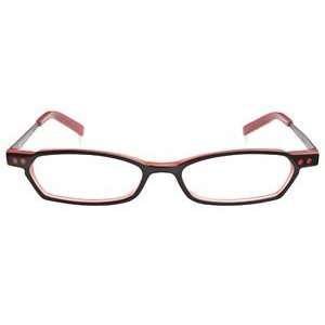  OGI 7105 282 Black on Red Eyeglasses Health & Personal 