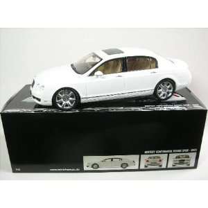  Bentley Continental Flying Spur 2005 WHITE 118 Toys 