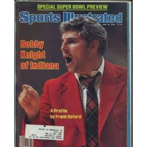  Bob Knight January 26, 1981 Sports Illustrated Magazine 