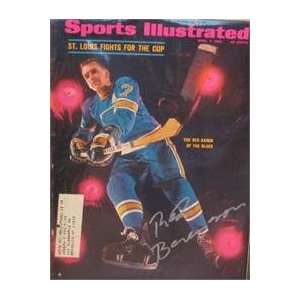 Red Berenson autographed Sports Illustrated Magazine (St. Louis Blues)
