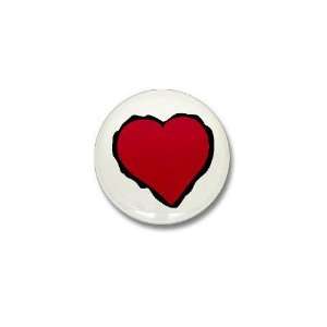  Many Hearts Love Mini Button by  Patio, Lawn 