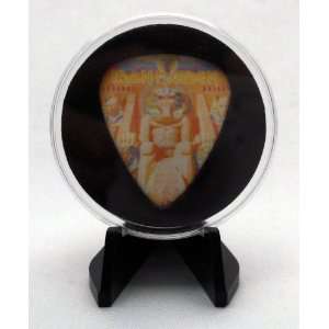 Iron Maiden Powerslave Guitar Pick With MADE IN USA Display Case 