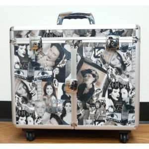  Professional Salon Stylist Make Up Case with Appliance Holders 