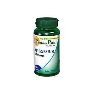  Magnesium 250 mg 250 mg 100 Caplets Health & Personal 