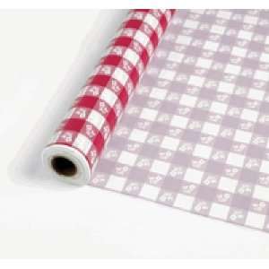   Gingham Banquet Roll Table Cover, 40 Inches x 100 Feet