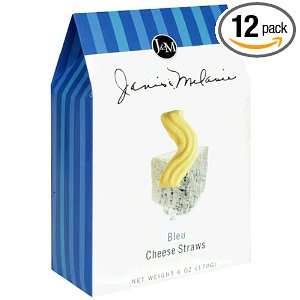 Cheese Straws, Bleu, 6 Ounce Boxes Grocery & Gourmet Food