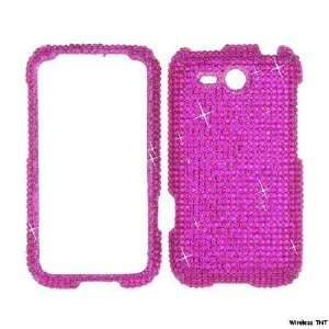 Hot Pink BLING COVER CASE 4 HTC Freestyle