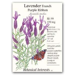  Lavender French Purple Ribbon Seed Patio, Lawn & Garden