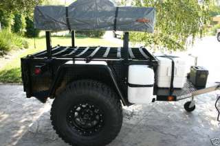 4x4 Military Off Road 4WD Jeep Tent Trailer  