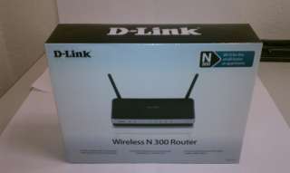 Link DIR 615 4 Port Wireless N300 Router   Brand New in Retail Box 