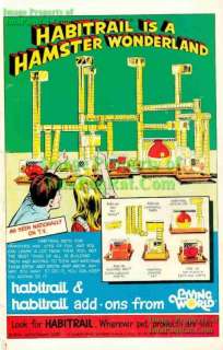 Habitrail Hamster Wonderland Living World 1975 Ad  