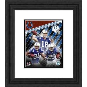 Framed 2007 Big 3 Indianapolis Colts Photograph Kitchen 