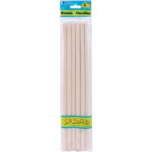  Dowel Rods 12 3/8 6/Pkg