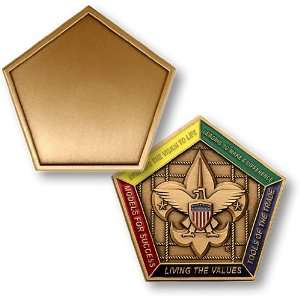  Wood Badge Engravable Medallion 