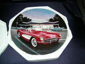 1957 RED CORVETTE CONVERTIBLE, FABULOUS CARS OF THE 50S  