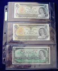 New 15 Sleeve Holders for Large Bank Note Currency 6 mil  